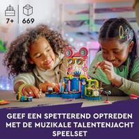 LEGO friends - heartlake city muzikale talentenjacht constructiespeelgoed (42616) - thumbnail