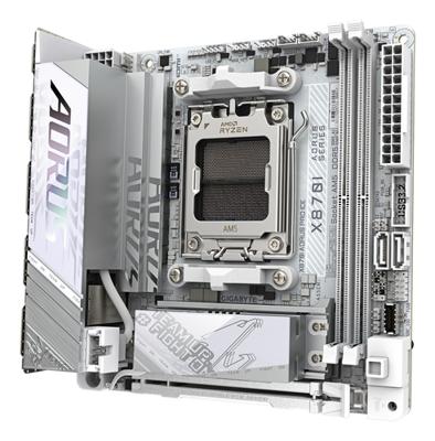 Gigabyte X870I AORUS PRO ICE Moederbord Socket AMD AM5 Vormfactor Mini-ATX Moederbord chipset AMD® X870 - thumbnail