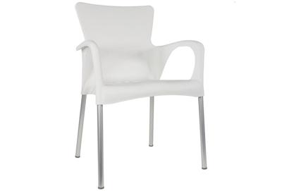 Terrasstoel Bella Wit Terrasstoel Bella Wit