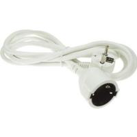 Verlengkabel 10 meter wit met randaarde - thumbnail