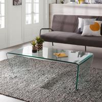 Kave Home glazen salontafel 'Burano', 120 x 60cm - thumbnail