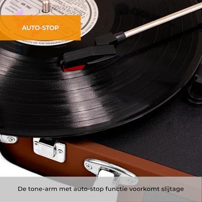 Denver VPL-120 USB-platenspeler Bruin