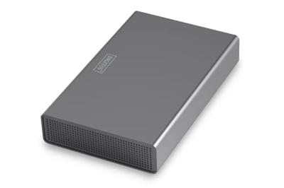 Digitus DA-71106-1 behuizing voor opslagstations HDD-behuizing Aluminium 2.5/3.5 Digitus DA-71106-1 behuizing voor opslagstations HDD-behuizing Aluminium 2.5/3.5