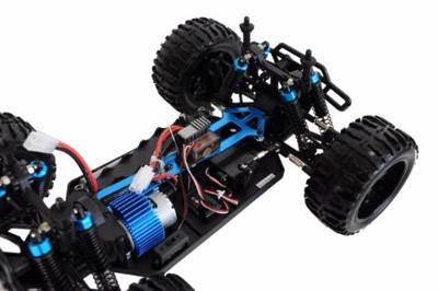 Amewi Torche Brushless 1:10 RC auto Elektro Monstertruck 4WD RTR 2,4 GHz Incl. accu en lader