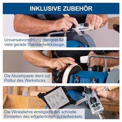 Scheppach Natslijpmachine 250 mm Tiger 7000S - 5903206901 5903206901