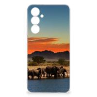 Samsung Galaxy A54 5G | TPU Hoesje | Olifanten - thumbnail