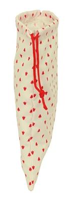 Rugtas met Koordjes Safta Beige 26 x 34 x 1 cm