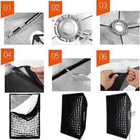 Godox Softbox Bowens Mount + Grid - 60x90cm - thumbnail