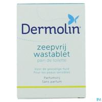 Dermolin Zeepvrij Wastablet N/parf Nf 100g - thumbnail