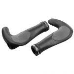 Ergotec Handvatten oslo bar-ends lang/lang zwart/grijs