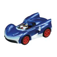 Carrera pull back auto team sonic racing - sonic speed star - thumbnail