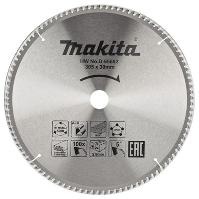Makita Afkortzaagblad voor Multimaterial | Ø 305mm Asgat 30mm 100T - D-65682