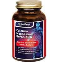 All Natural Calcium Magnesium Boron Zink Tabletten - thumbnail