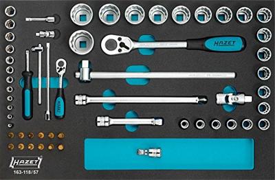 HAZET Dopsleutelset | 1/2 inch (12,5 mm) vierkant hol, 1/4 inch (6,3 mm) vierkant hol | Binnen-zeskant-profiel, Sleufprofiel, Kruiskop profiel PH, HAZET Dopsleutelset | 1/2 inch (12,5 mm) vierkant hol, 1/4 inch (6,3 mm) vierkant hol | Binnen-zeskant-profiel, Sleufprofiel, Kruiskop profiel PH,