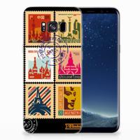 Samsung Galaxy S8 Plus | Silliconen Back Cover | Postzegels - thumbnail