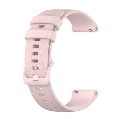 Garmin Venu 3s / Vivoactive 4s / Venu 2s / Vivomove 3s / Forerunner 255s - Sportband met motief - Lichtroze