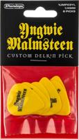 Dunlop YJMP03YL Yngwie Malmsteen Custom Delrin Pick Yellow 1.14 mm plectrumset (6 stuks) - thumbnail