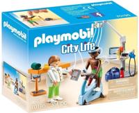 PLAYMOBIL city life - praktijk fysiotherapeut constructiespeelgoed (70195) - thumbnail