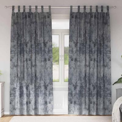 VidaXL Velvet gordijnen 2 pcs zilvergrijs 225 x 140 cm fluweel