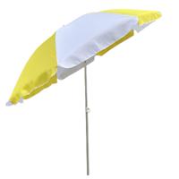 Outdoor Parasol 200 cm Geel/Wit - thumbnail