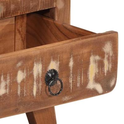 Nachtkastje 40x32x46 cm massief gerecycled hout