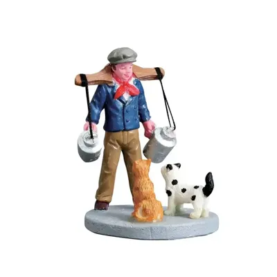 Kerstfiguur Delivering milk LEMAX - Lemax Kerstfiguur Delivering milk LEMAX - Lemax