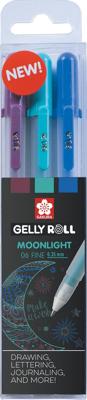 Sakura roller Gelly Roll Moonlight, etui van 3 stuks Galaxy Sakura roller Gelly Roll Moonlight, etui van 3 stuks Galaxy