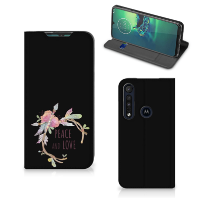 Motorola G8 Plus Magnet Case Boho Text Motorola G8 Plus Magnet Case Boho Text