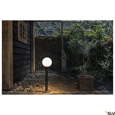 SLV Staande tuinlampGloo Pure 70cm met 20cm bol - 1002001