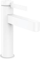 Hansgrohe Wastafelmengkraan Finoris Eengreeps 110 met Pop-up trekwaste Mat Wit - thumbnail