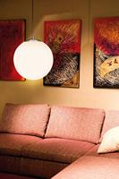 Eglo HanglampRondo glas 30cm metaalgrijs met wit - 85263 - thumbnail