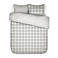 Essenza Essenza Chess Dekbedovertrek Dusty green 240x200/220 - thumbnail