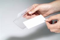 Durable badge met magneet Click Fold ft 54 x 90 mm, doos van 10 stuks - thumbnail
