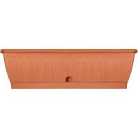 Jardiniere - GARDEN ID Terraflor - Terra 60 cm - Duurzaamheid - Waterreserve - Gerecycled en 100% recycleerbaar - Volume voor planten. - thumbnail