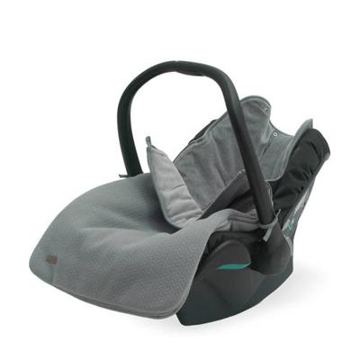 Jollein Voetenzak Brick fluweel stormgrijs