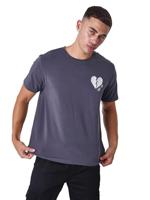 Project X Paris Gebroken Hart T-Shirt Heren Grijs - Maat S - Kleur: Grijs | Soccerfanshop - thumbnail