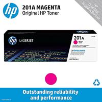 HP Toner 201A Origineel Magenta 1400 bladzijden CF403A - thumbnail