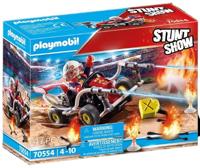 70554 Playmobil Stuntshow Brandweerkart - thumbnail