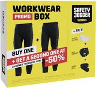 Safety Jogger werkkledingbox deneb | zwart | maat 54 - s40200540 - thumbnail