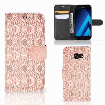 Samsung Galaxy A5 2017 | Telefoon Hoesje | Pattern Orange Samsung Galaxy A5 2017 | Telefoon Hoesje | Pattern Orange