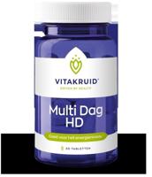 Vitakruid Multi Dag HD 100% Vegan 30 Tabletten - thumbnail