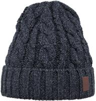 Barts Beanie Twister Turnup Navy - thumbnail