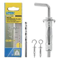 Expansiepluggen - Rapid - Model 5001556 - Ø8x32 - Schroef Ø4 - Verpakking van 12 stuks - thumbnail