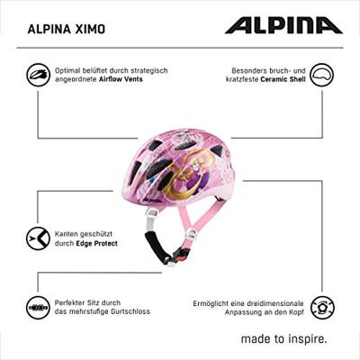 Olympic Sportswear Alpina sports kinderhelm ximo disney rapunzel 45-49