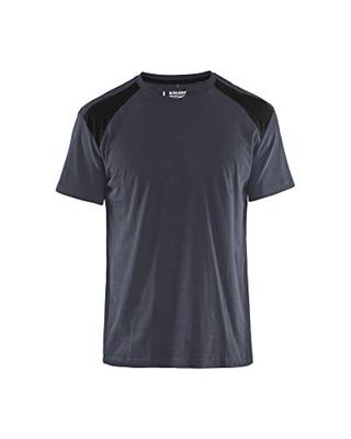 Blåkläder T-Shirt bicolour 33791042 | Donkergrijs/Zwart | Maat M - 7330509604502 Blåkläder T-Shirt bicolour 33791042 | Donkergrijs/Zwart | Maat M - 7330509604502