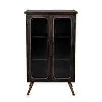 Dutchbone Opbergkast 'Denza' Vintage Finish, 100 x 60cm - thumbnail