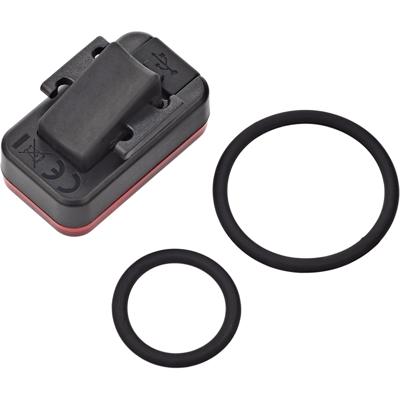 Busch & Muller Vdo eco light red rl plus usb achterlicht li-on accu+remlicht aan /uit