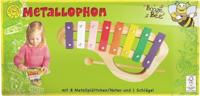 Boogie Bee Metallophone wood met 8 noten - thumbnail