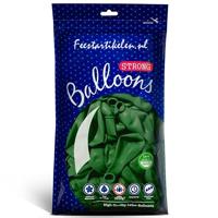 Ballonnen donkergroen 100 stuks - thumbnail