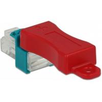 Delock 86425 RJ45 Secure Clip met plugset 6 stuks - thumbnail